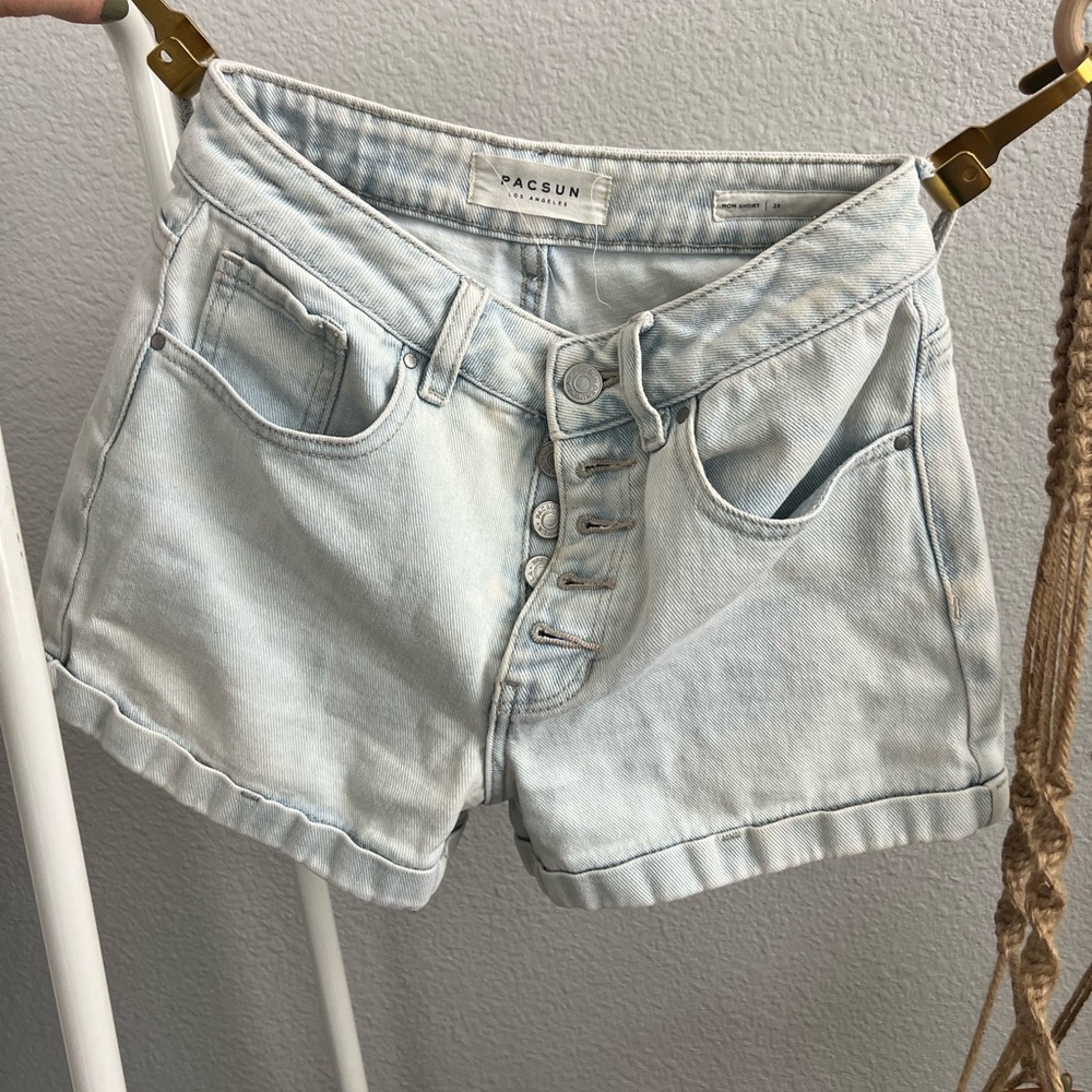 PacSun Light Blue Women's Shorts